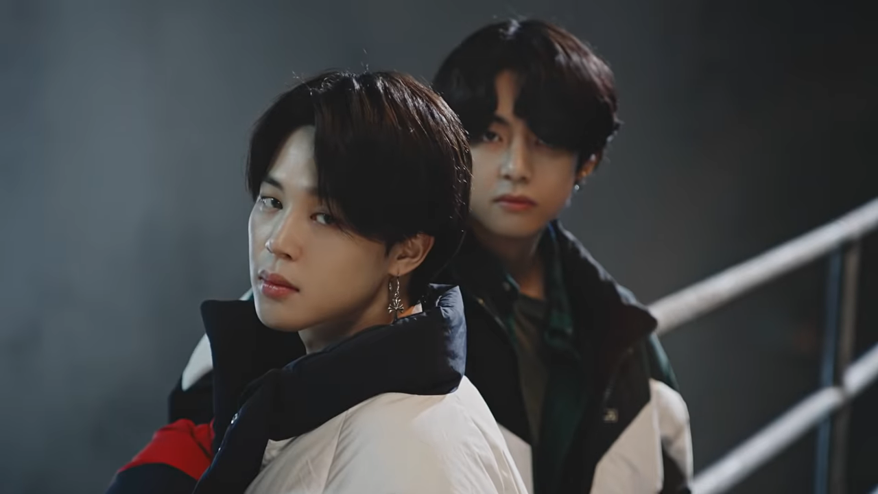 BTS X FILA ON THE STREET